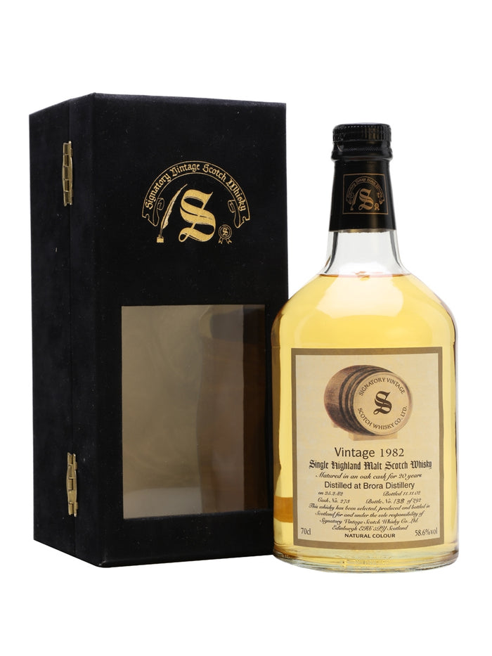 Brora 1982 20 Year Old Signatory Highland Single Malt Scotch Whisky | 700ML