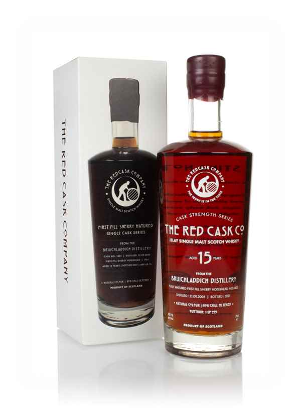 Bruichladdich 15 Year Old 2005 (cask 1405) - The Red Cask Co. Whisky | 700ML