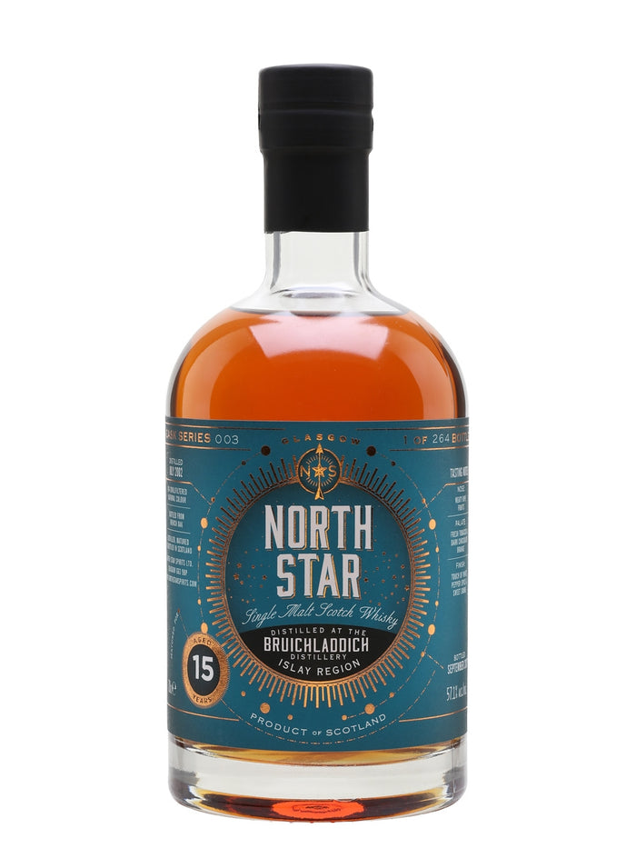 North Star Bruichladdich 15 Year Old Whiskey