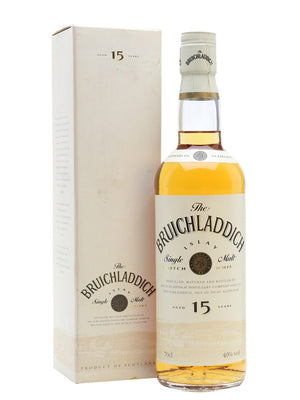 Bruichladdich 15 Year Old Cream Label Bot.1990s Islay Single Malt Scotch Whisky | 700ML at CaskCartel.com