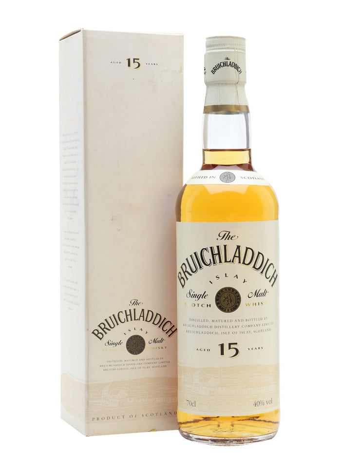 Bruichladdich 15 Year Old Cream Label Bot.1990s Islay Single Malt Scotch Whisky | 700ML