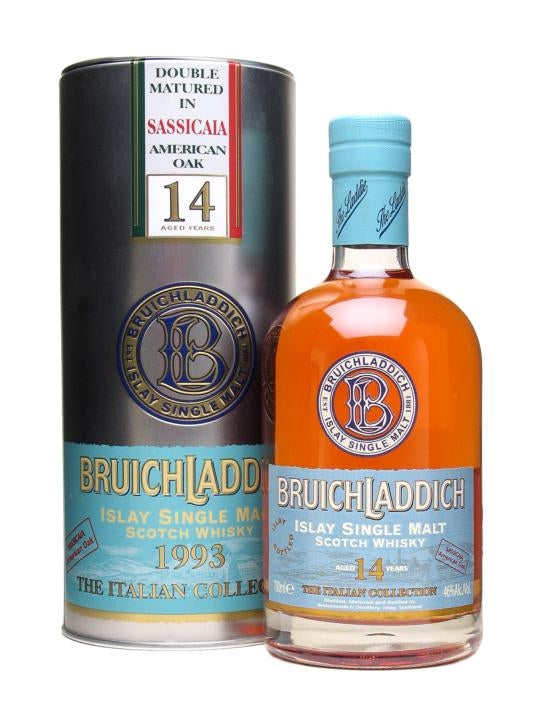 Bruichladdich 14 Year Old 1993 Sassicaia American Oak Scotch Whisky | 700ML