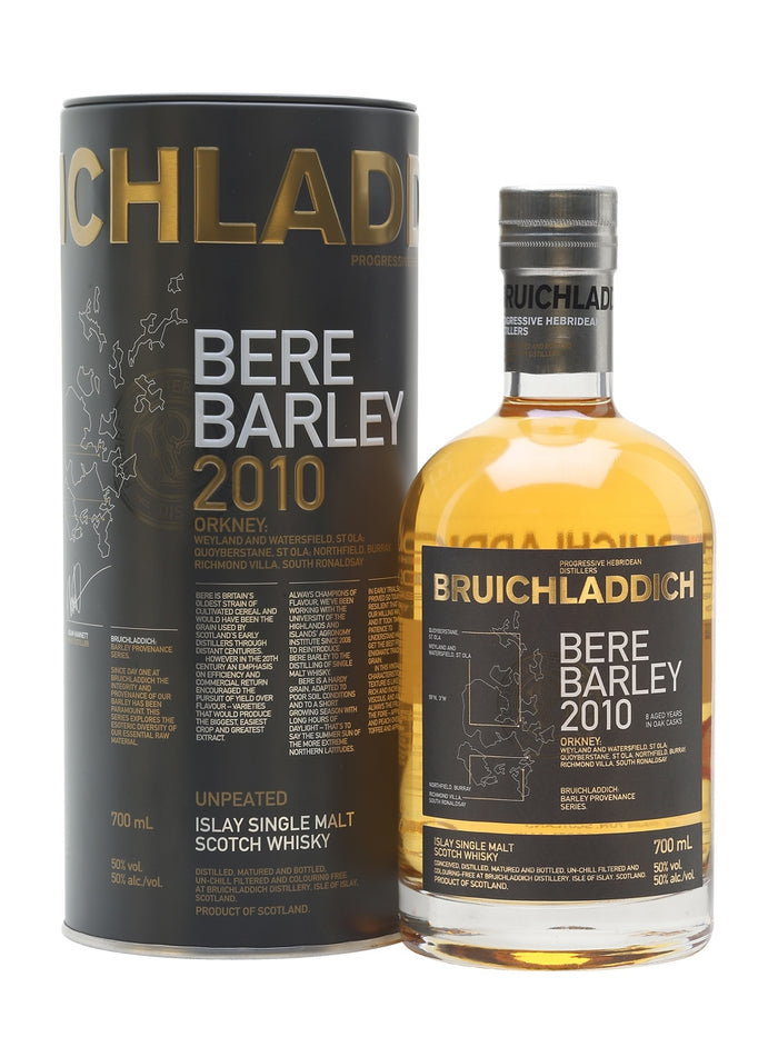 Bruichladdich Bere Barley 2010 Islay Single Malt Scotch Whisky | 700ML