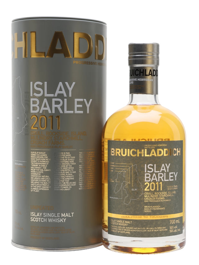 Bruichladdich Islay Barley 2011 Islay Single Malt Scotch Whisky | 700ML at CaskCartel.com