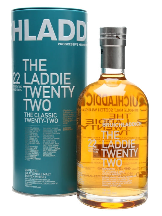 Bruichladdich Laddie 22 Year Old Islay Single Malt Scotch Whisky | 700ML