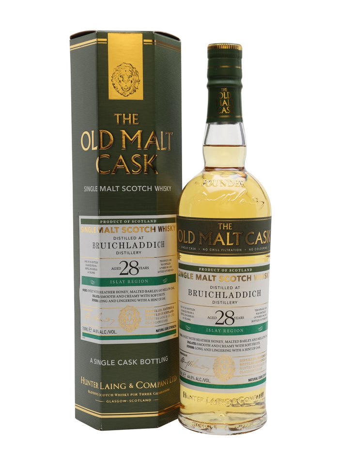 Bruichladdich 1991 28 Year Old Old Malt Cask Islay Single Malt Scotch Whisky | 700ML