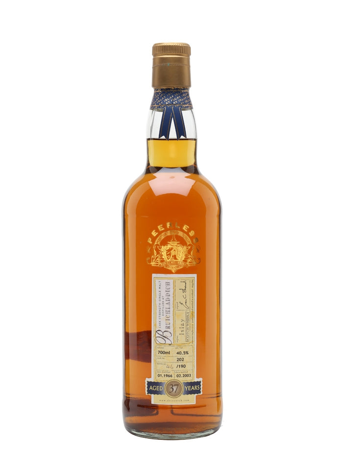 Bruichladdich 1966 37 Year Old Cask #202 Peerless Islay Single Malt Scotch Whisky | 700ML