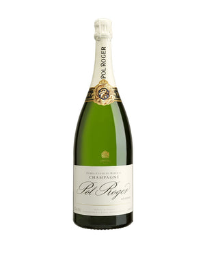 Pol Roger Brut Reserve NV "White Foil" Champagne | 1.5L at CaskCartel.com