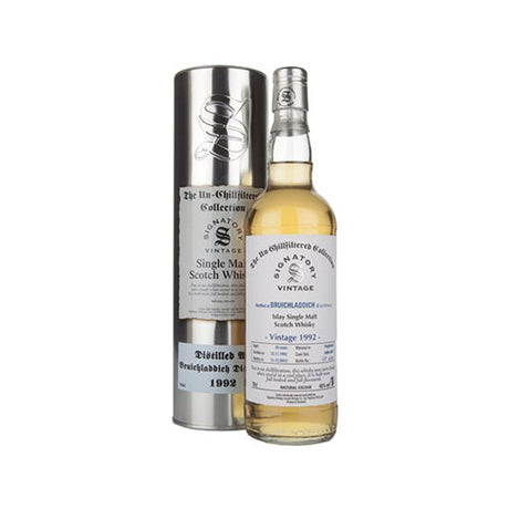 Bruichladdich 1992 20 Year Old Single Malt (Signatory Bottling) Scotch Whisky at CaskCartel.com