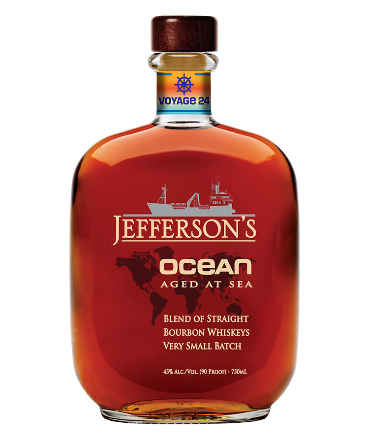 Jefferson's Ocean Aged at Sea Voyage 24 Very Small Batch Blend of Straight Bourbon Whiskey at CaskCartel.com