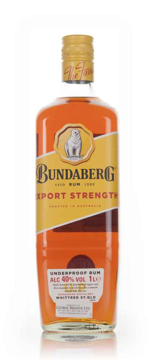 Bundaberg Export Strength Rum | 1L at CaskCartel.com