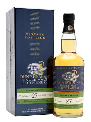 Bunnahabhain 1989 27 Year Old Dun Bheagan Islay Single Malt Scotch Whisky | 700ML at CaskCartel.com