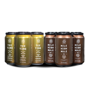Lifted Libations Mile High Mule & Tee Time Combo (8) Cans at CaskCartel.com