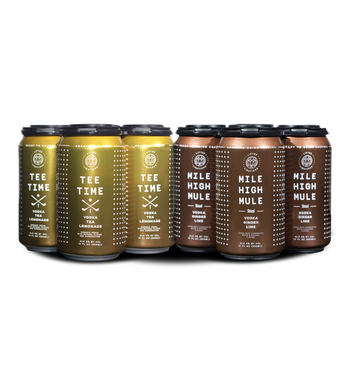Lifted Libations Mile High Mule & Tee Time Combo (8) Cans