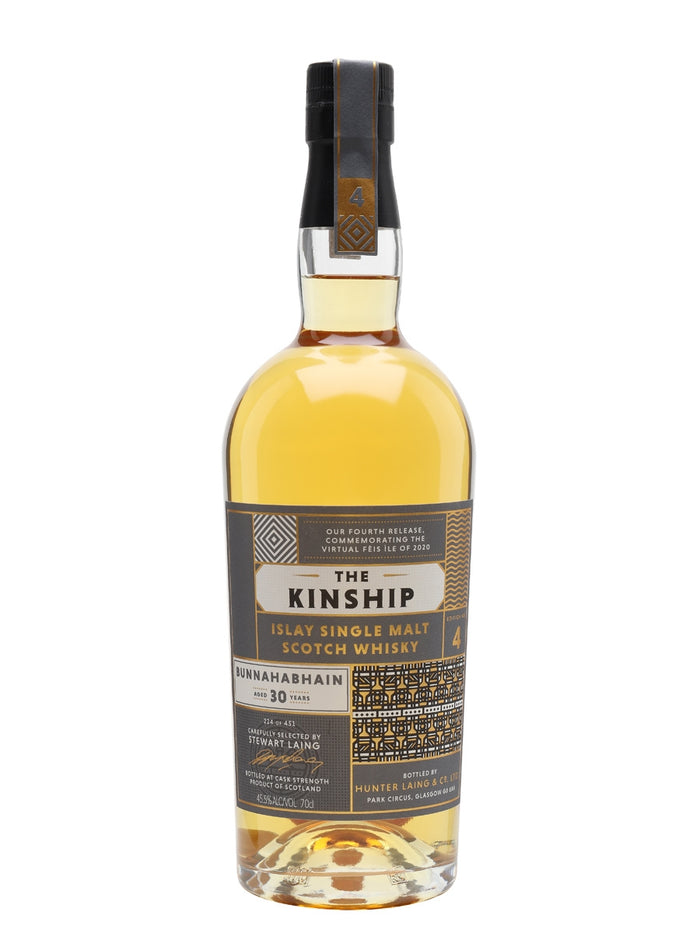 Bunnahabhain 1989 30 Year Old Edition #4 The Kinship Islay Single Malt Scotch Whisky | 700ML