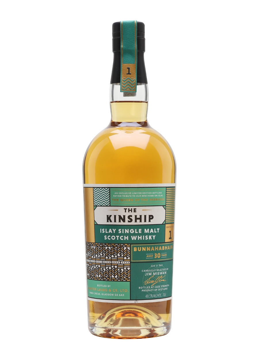 Bunnahabhain 30 Year Old Bot.2019 Kinship Islay Single Malt Scotch Whisky | 700ML at CaskCartel.com