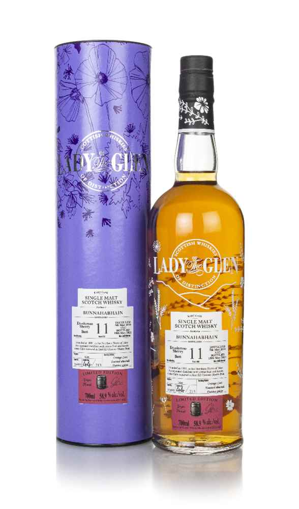 Bunnahabhain 11 Year Old 2010 - Lady of the Glen (Hannah Whisky Merchants) Whisky | 700ML at CaskCartel.com