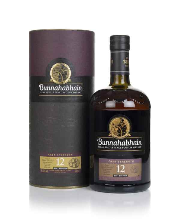 Bunnahabhain 12 Year Old Cask Strength - 2021 Edition Whisky | 700ML at CaskCartel.com