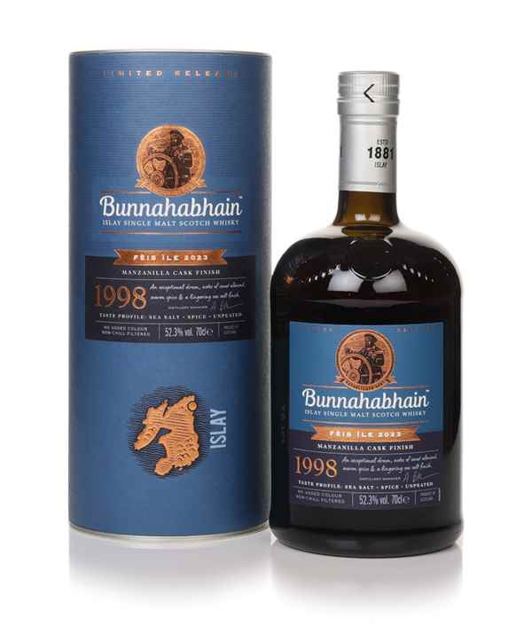 Bunnahabhain 1998 Manzanilla Cask Feis Ile 2023 Scotch Whisky | 700ML