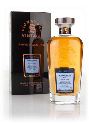 Bunnahabhain 42 Year Old 1973 (cask 12145) - Cask Strength Collection Rare Reserve (Signatory) Scotch Whisky | 700ML at CaskCartel.com
