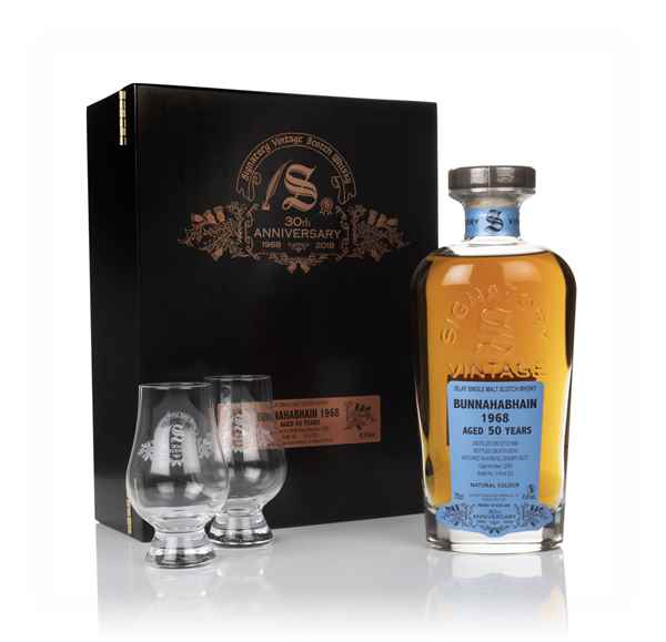 Bunnahabhain 50 Year Old 1968 (cask 12397) - 30th Anniversary Gift Box (Signatory) Scotch Whisky | 700ML