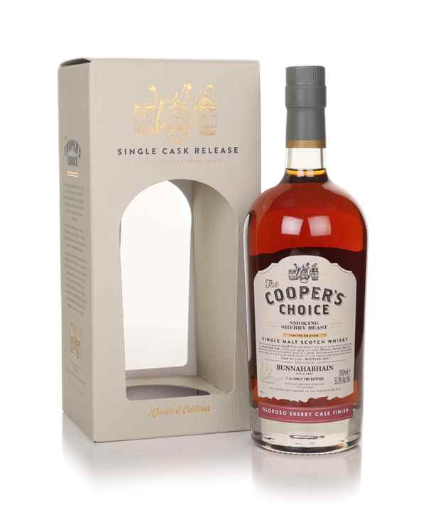 Bunnahabhain Smoking Sherry Beast (cask 1153) (bottled 2023) The Cooper's Choice (The Vintage Malt Whisky Co.) Scotch Whisky | 700ML