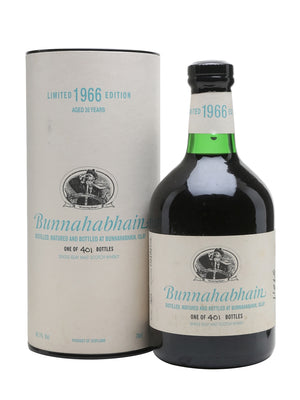 Bunnahabhain 1966 35 Year Old Sherry Cask Islay Single Malt Scotch Whisky | 700ML at CaskCartel.com