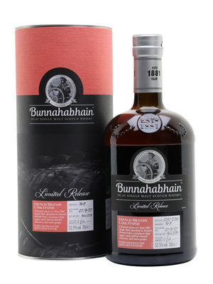 Bunnahabhain 2007 11 Year Old French Brandy Cask Finish Single Malt Scotch Whisky - CaskCartel.com