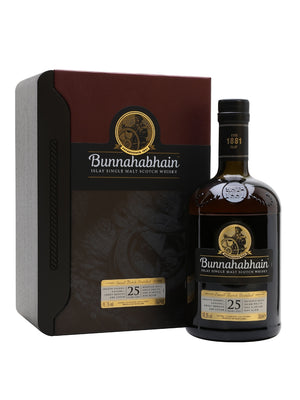 Bunnahabhain 25 Year Old Islay Single Malt Scotch Whisky | 700ML at CaskCartel.com