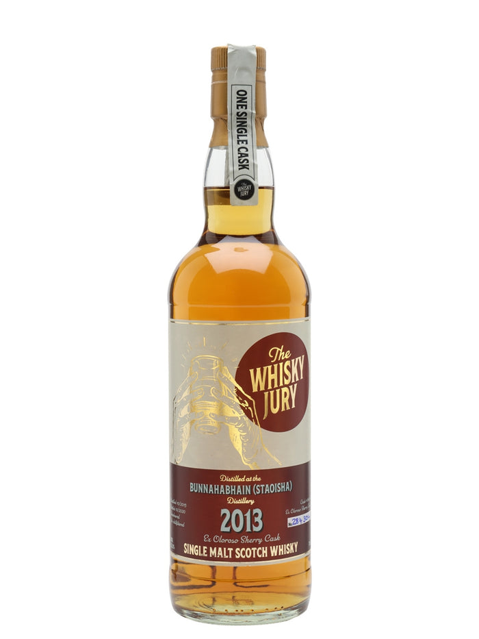 Bunnahabhain Staoisha 2013 The Whisky Jury Islay Single Malt Scotch Whisky | 700ML