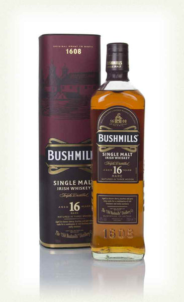 BUY] Bushmills 16 Year Old Whiskey | 700ML at CaskCartel.com
