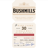 Bushmills Rare Cask 30 Year Old Limited Release No 03 Whiskey at CaskCartel.com