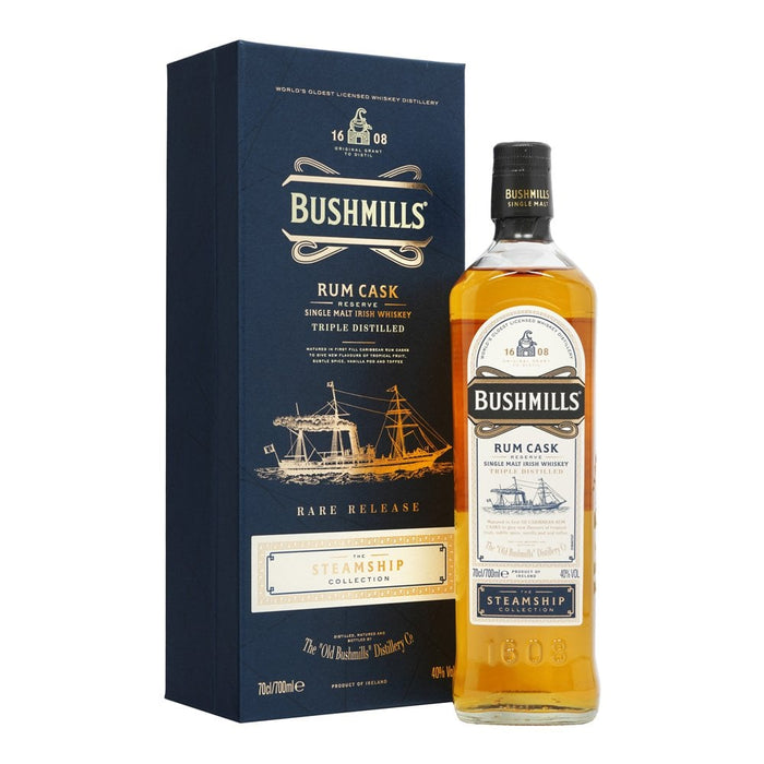 Bushmills Rum Cask Reserve The Steamship Collection Irish Whiskey | 700ML