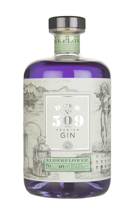 Buss No.509 Elderflower Gin | 700ML at CaskCartel.com