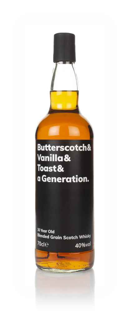 Butterscotch & Vanilla & Toast & A Generation 30 Year Old Whisky | 700ML