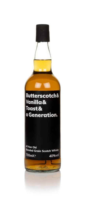Butterscotch & Vanilla & Toast & A Generation 45 Year Old Scotch Whisky | 700ML at CaskCartel.com