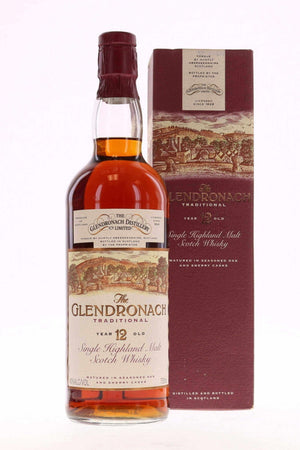 The GlenDronach 12 Year Old Traditional - 1990s Highland Scotch Whisky at CaskCartel.com