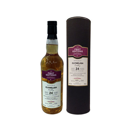 The First Editions Clynelish 24 Year Old Single Malt Scotch Whisky at CaskCartel.com