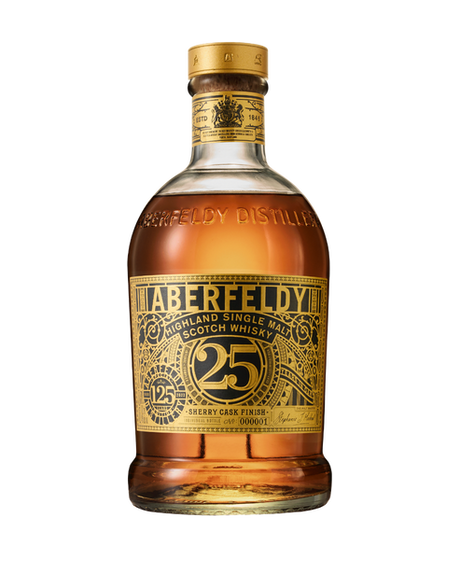 Aberfeldy 25 Year Old 125th Anniversary Limited Edition Sherry Cask Finish Single Malt Scotch Whisky | 700ML at CaskCartel.com
