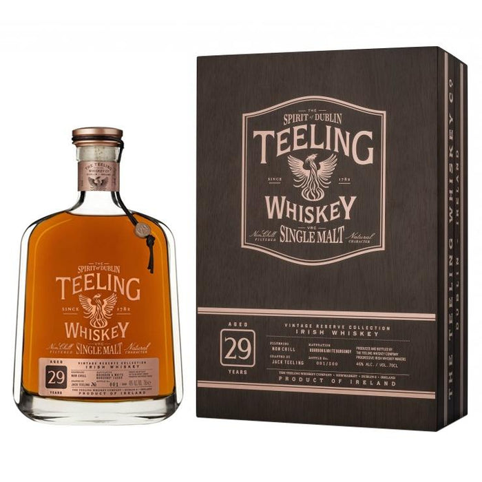 Teeling 29 Year Old Single Malt Irish Whiskey