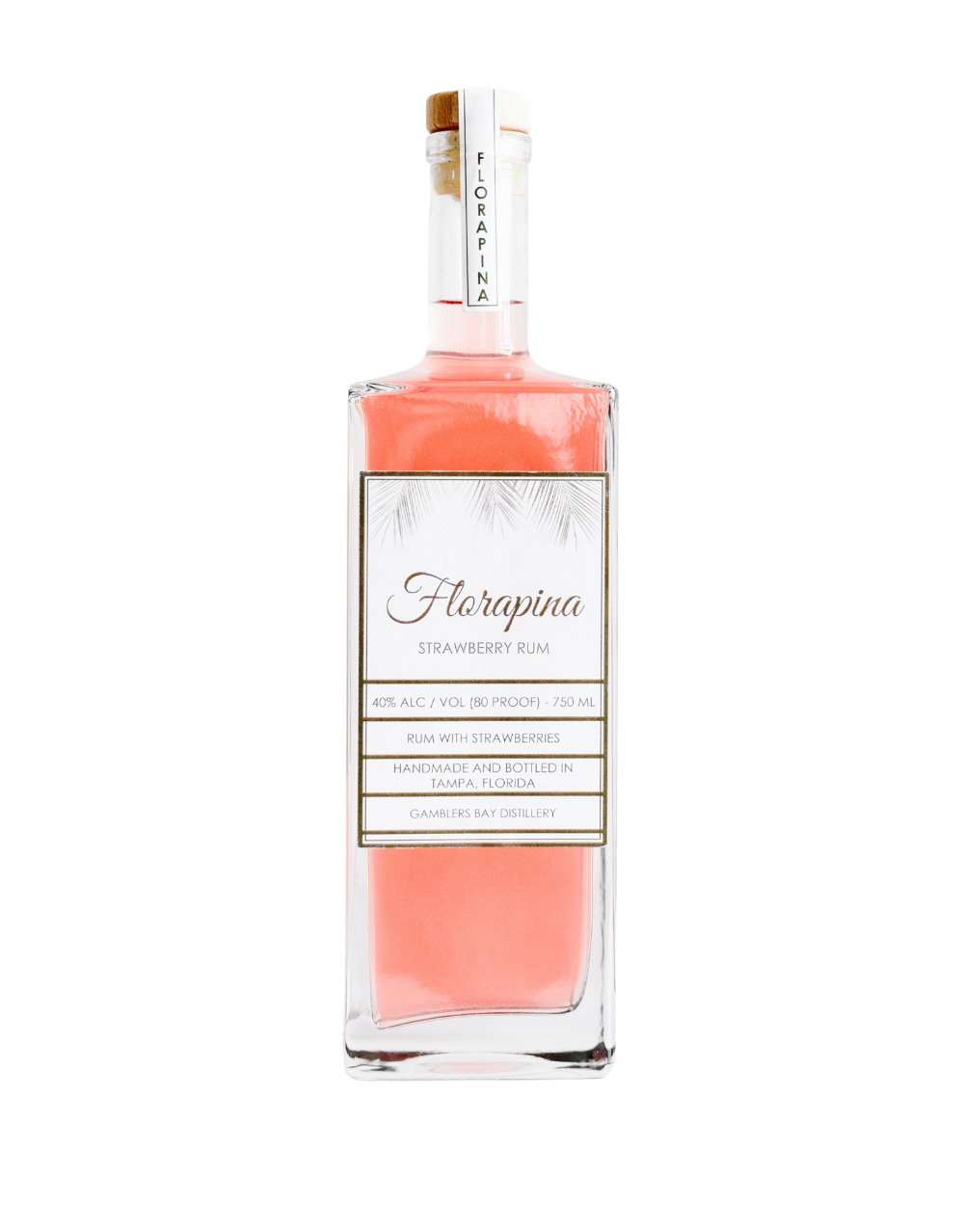 Gamblers Bay Distillery Florapina Strawberry Rum at CaskCartel.com