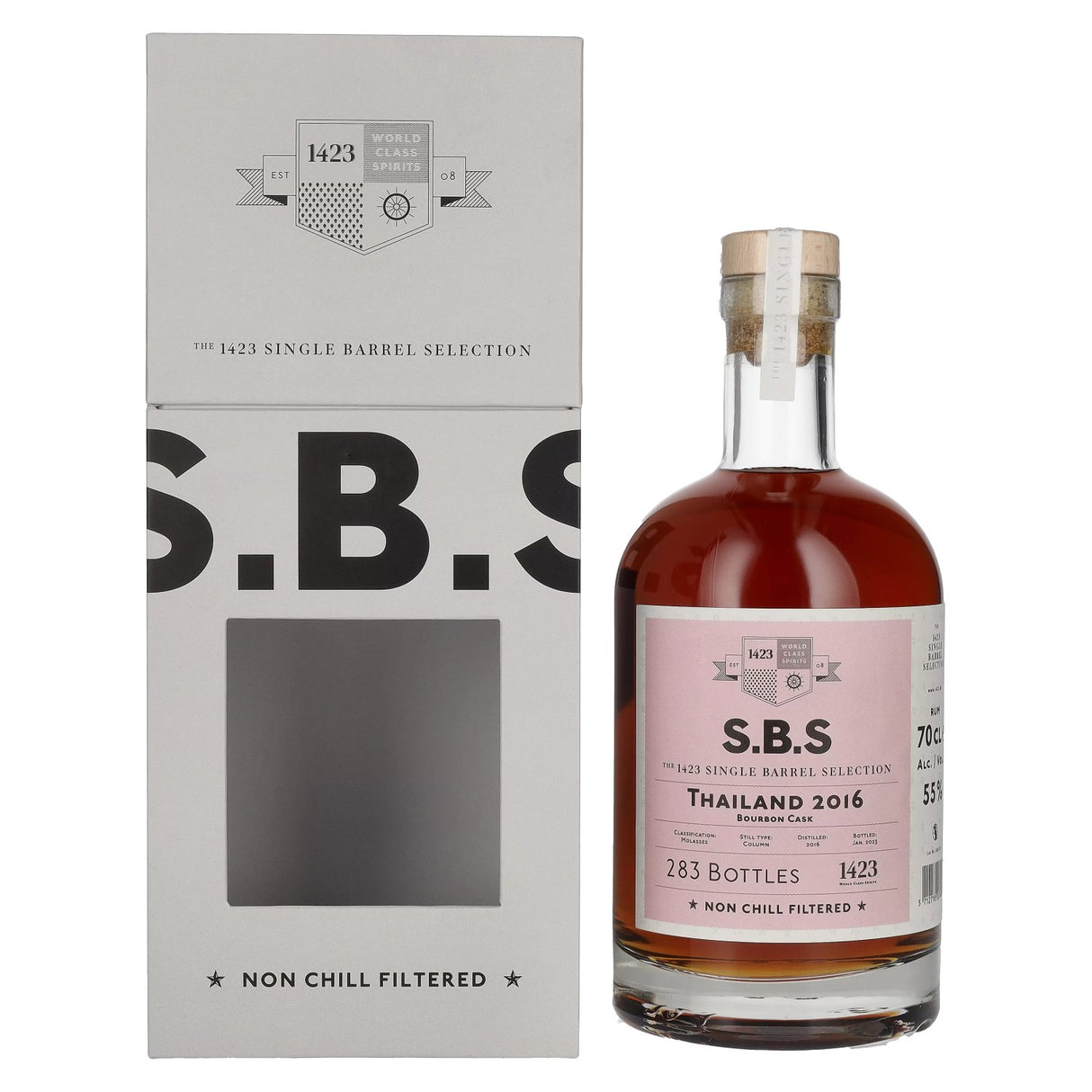 S.B.S. Thailand 2016 Single Barrel Sellection Rum | 700ML at CaskCartel.com