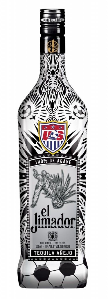 El Jimadore Anejo USA soccer Bottle Tequila - CaskCartel.com
