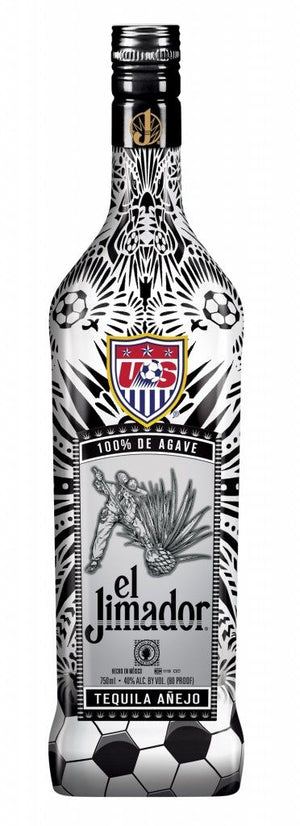 El Jimadore Anejo USA soccer Bottle Tequila - CaskCartel.com