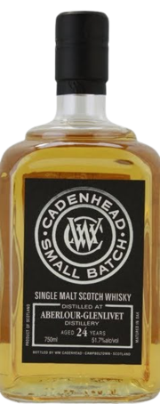 Aberlour-Glenlivet 24 Year Old Single Malt (Cadenhead Bottling) Scotch Whisky at CaskCartel.com