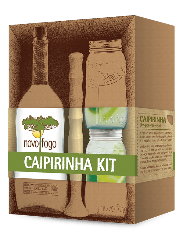 Novo Fogo Caipirinha Kit Silver Cachaca at CaskCartel.com