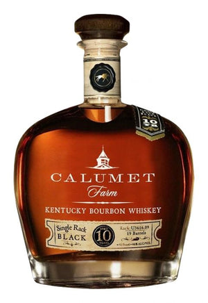 Calumet Farm 10 Year Old Single Rack Black Bourbon Whiskey - CaskCartel.com