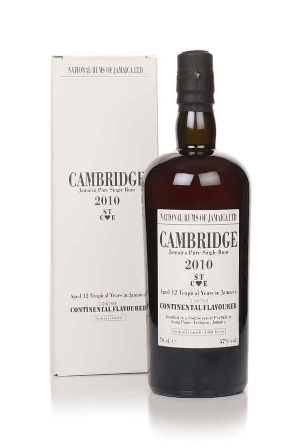 Cambridge STCE 12 Year Old 2010 Pure Single Rum | 700ML