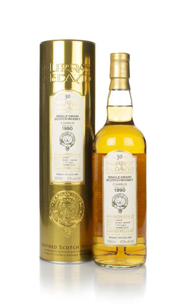 Cambus 30 Year Old 1990 (cask 1909948/53/57) - Mission Gold (Murray McDavid) Whisky | 700ML