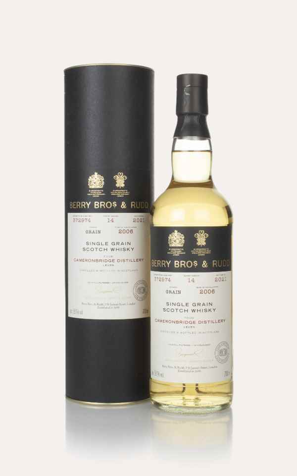 Cameronbridge 14 Year Old 2006 (cask 372974) - Berry Bros. & Rudd Scotch Whisky | 700ML